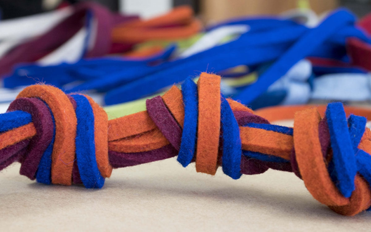 Wool Felt Dog Toys