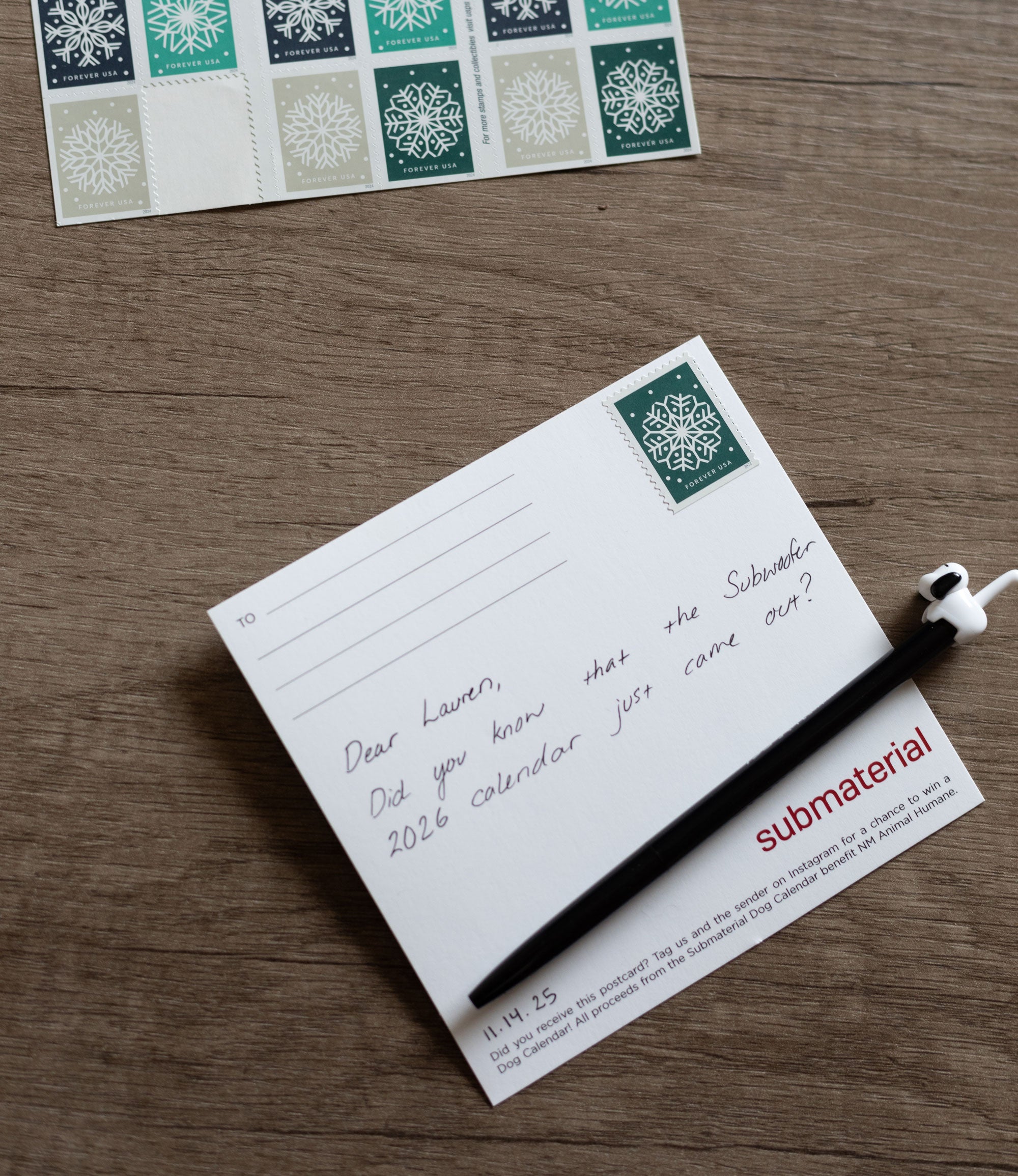 2026 Subwoofer Calendar