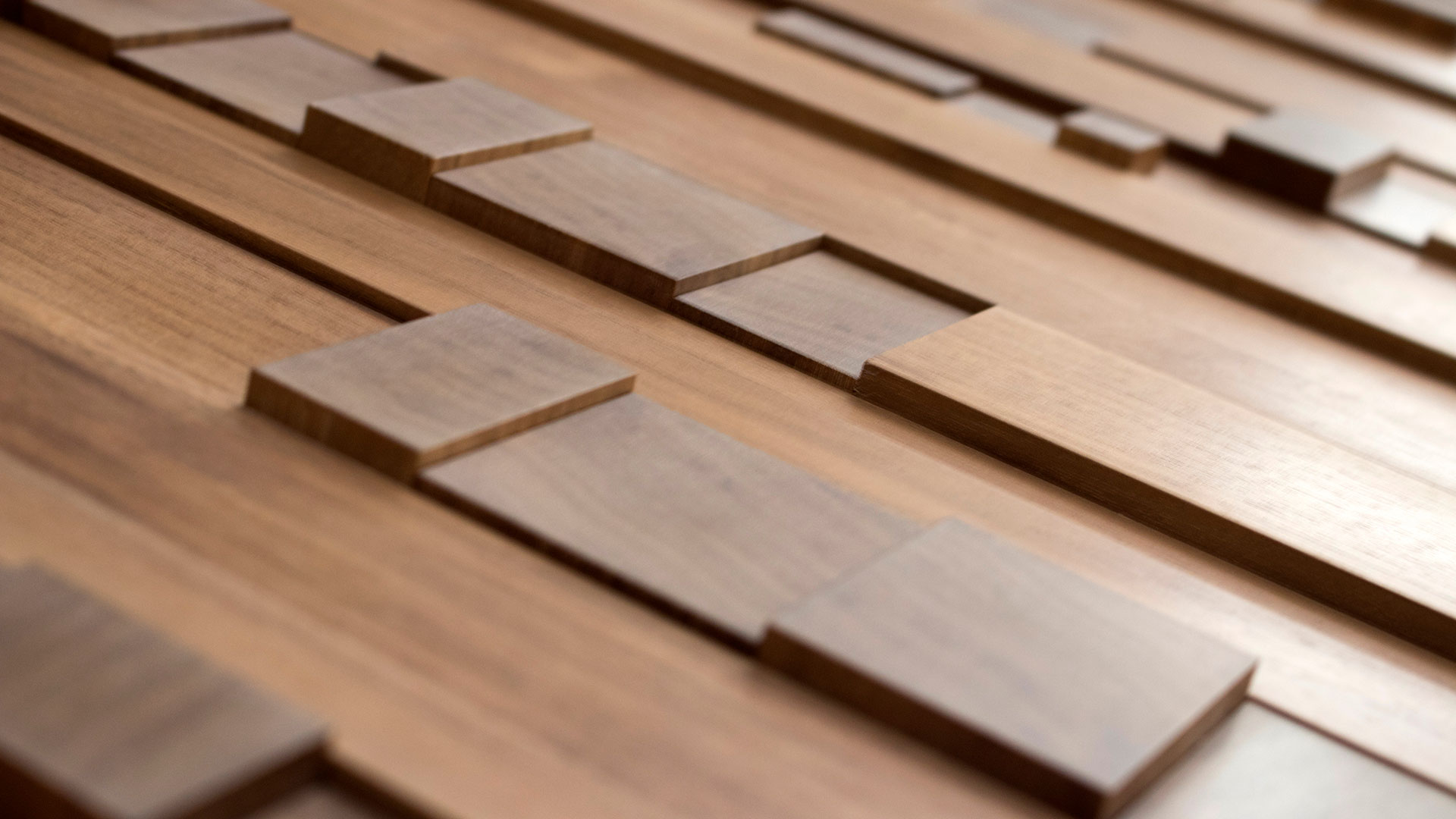 Closeup of dimensional wood surface