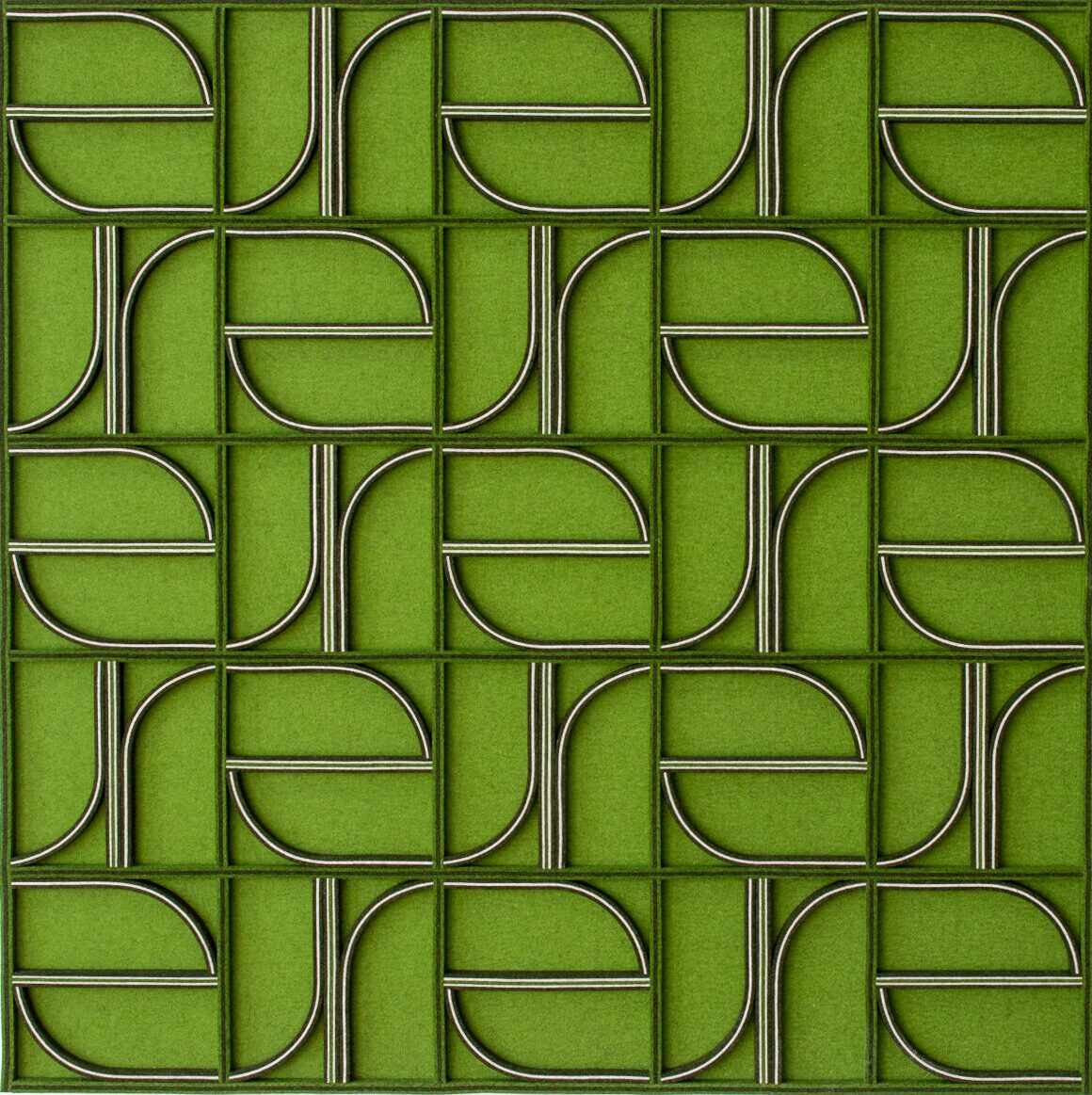 bright green diade wall panel handcrafted in new mexico